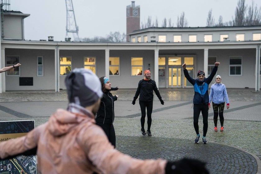 Pierwszy trening przygotowawczy do 10. Nocnego Wrocław Półmaratonu