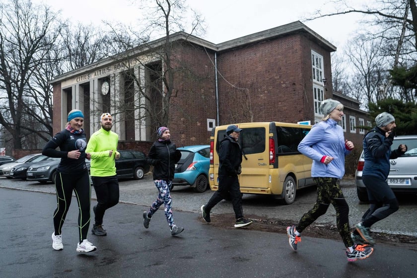 Pierwszy trening przygotowawczy do 10. Nocnego Wrocław Półmaratonu