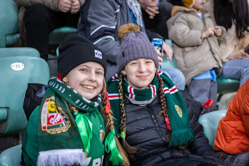 Mecz Śląsk Wrocław - Puszcza Niepołomice. Zdjęcia kibiców
