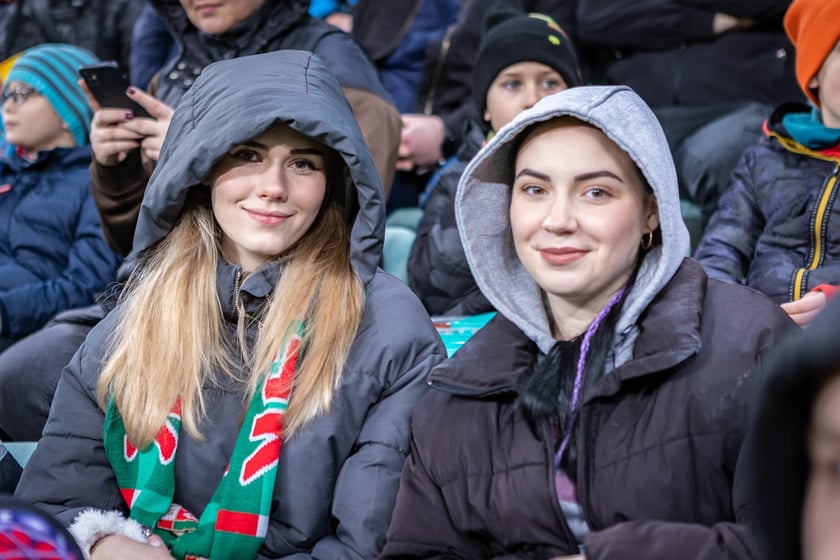Mecz Śląsk Wrocław - Puszcza Niepołomice. Zdjęcia kibiców