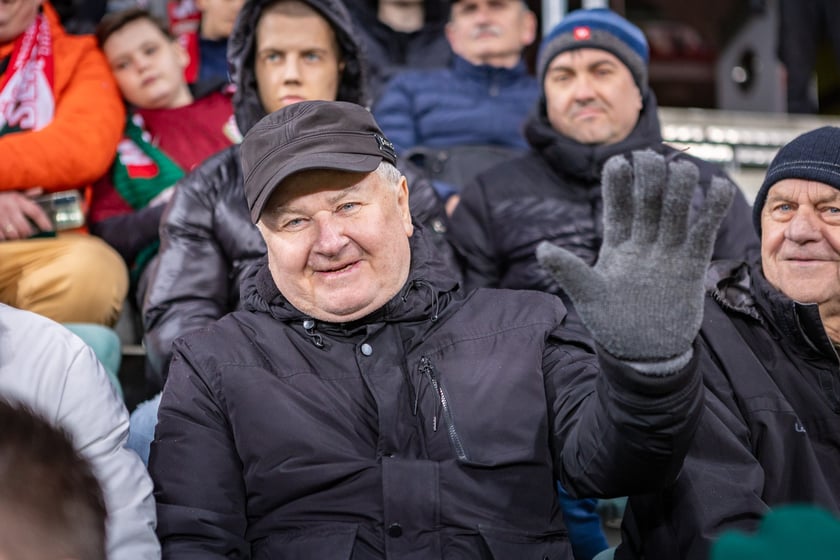 Mecz Śląsk Wrocław - Puszcza Niepołomice. Zdjęcia kibiców