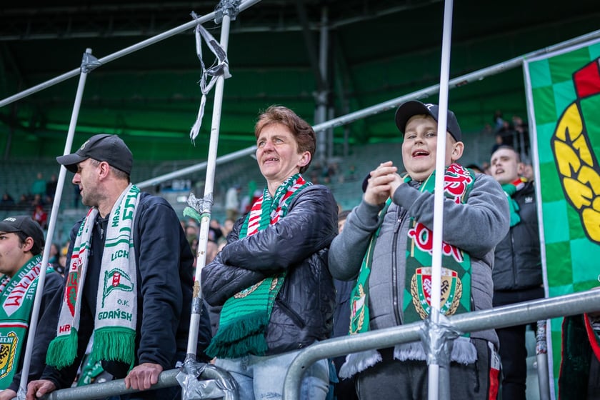 Mecz Śląsk Wrocław - Puszcza Niepołomice. Zdjęcia kibiców