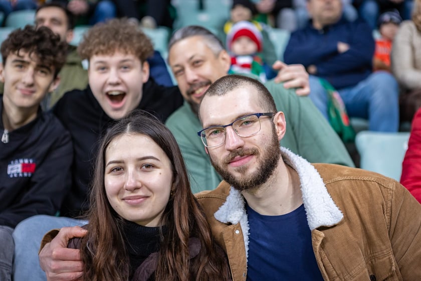 Mecz Śląsk Wrocław - Puszcza Niepołomice. Zdjęcia kibiców