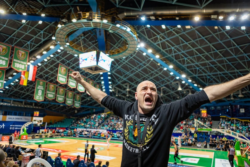 Śląsk Wrocław - Czarni Słupsk, hala Orbita, 2024