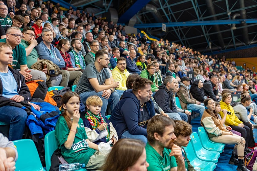 Śląsk Wrocław - Czarni Słupsk, hala Orbita, 2024