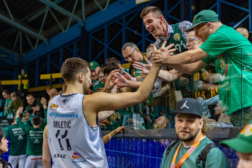 Śląsk Wrocław - Czarni Słupsk, hala Orbita, 2024