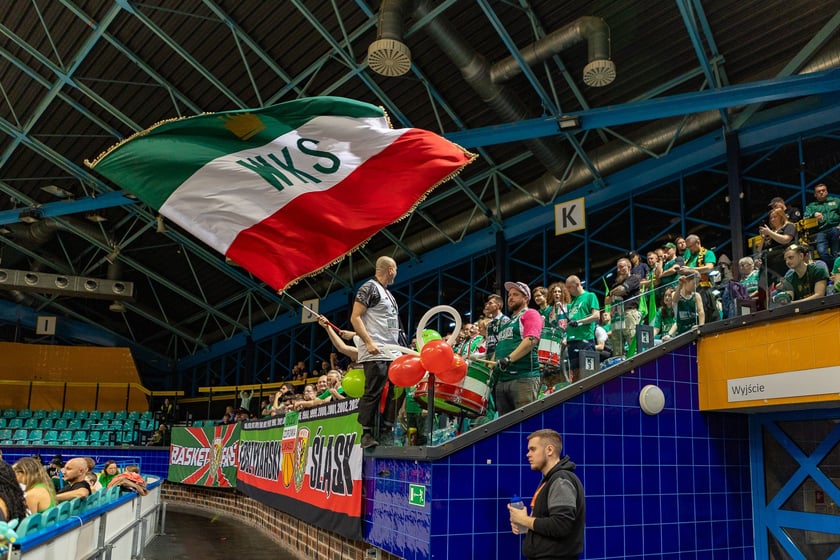 Śląsk Wrocław - Czarni Słupsk, hala Orbita, 2024