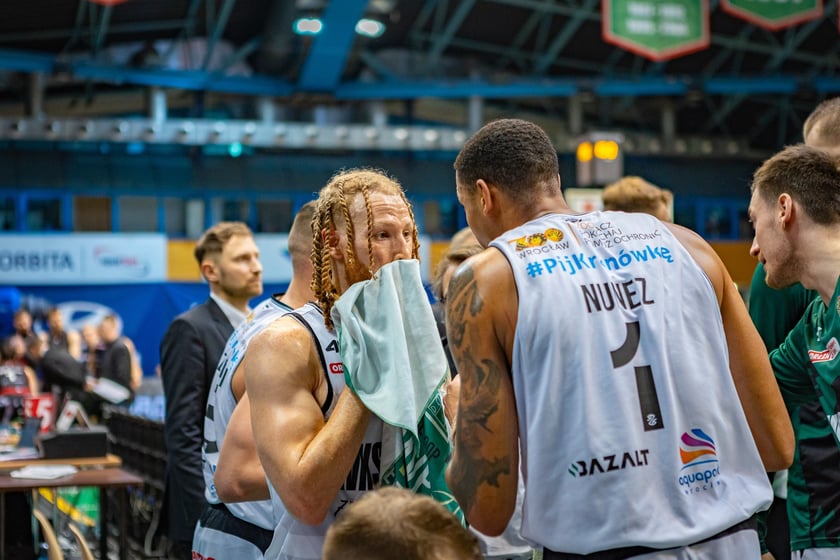 Śląsk Wrocław - Czarni Słupsk, hala Orbita, 2024