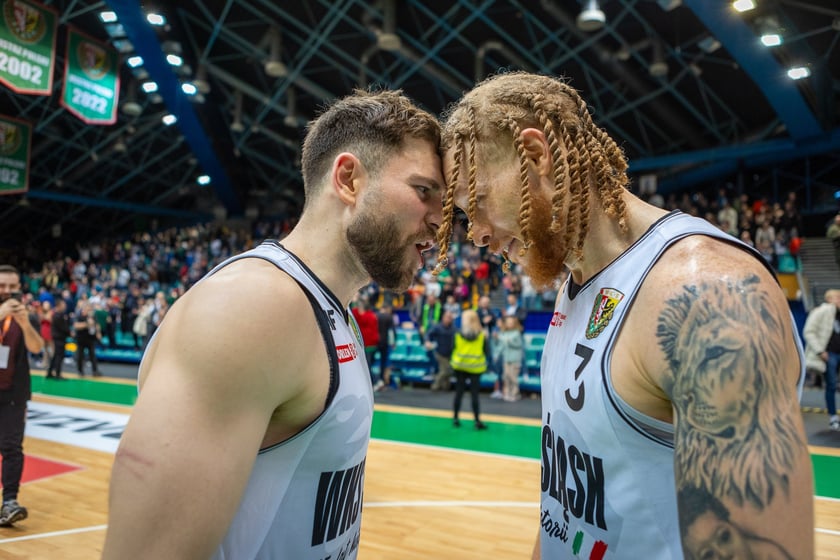 Śląsk Wrocław - Czarni Słupsk, hala Orbita, 2024