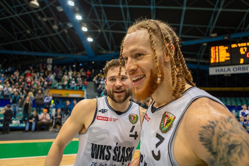 Śląsk Wrocław - Czarni Słupsk, hala Orbita, 2024