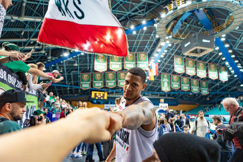 Śląsk Wrocław - Czarni Słupsk, hala Orbita, 2024