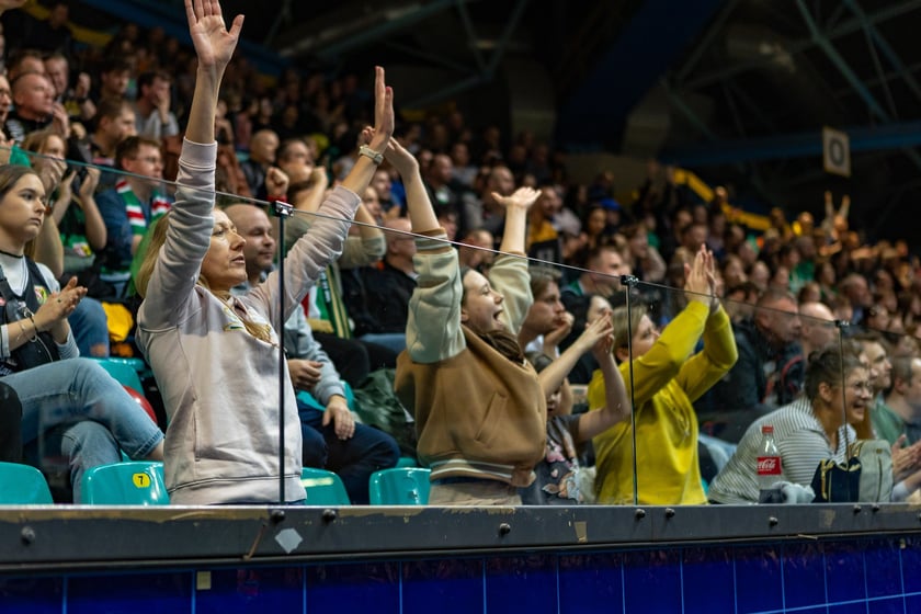 Śląsk Wrocław - Czarni Słupsk, hala Orbita, 2024