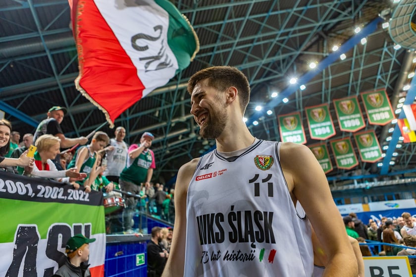 Śląsk Wrocław - Czarni Słupsk, hala Orbita, 2024