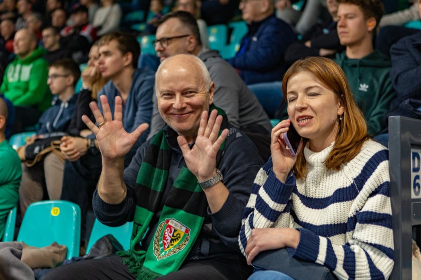 Śląsk Wrocław - Czarni Słupsk, hala Orbita, 2024