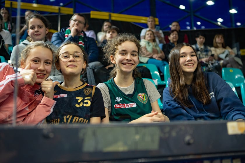 Śląsk Wrocław - Czarni Słupsk, hala Orbita, 2024