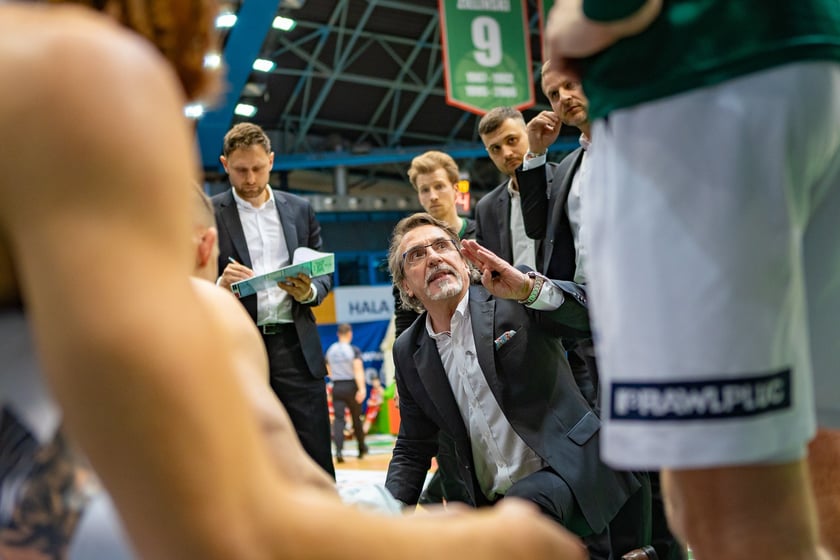 Śląsk Wrocław - Czarni Słupsk, hala Orbita, 2024