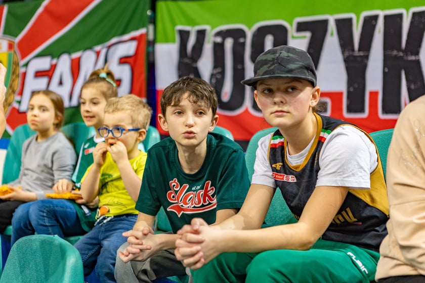 Śląsk Wrocław - Czarni Słupsk, hala Orbita, 2024