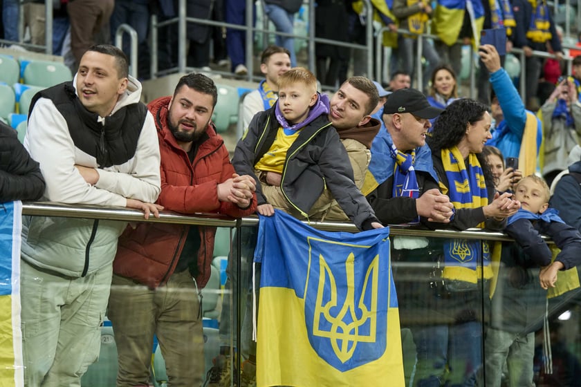 Ukraina - Islandia na Tarczyński Arenie - zdjęcia z meczu oraz kibiców