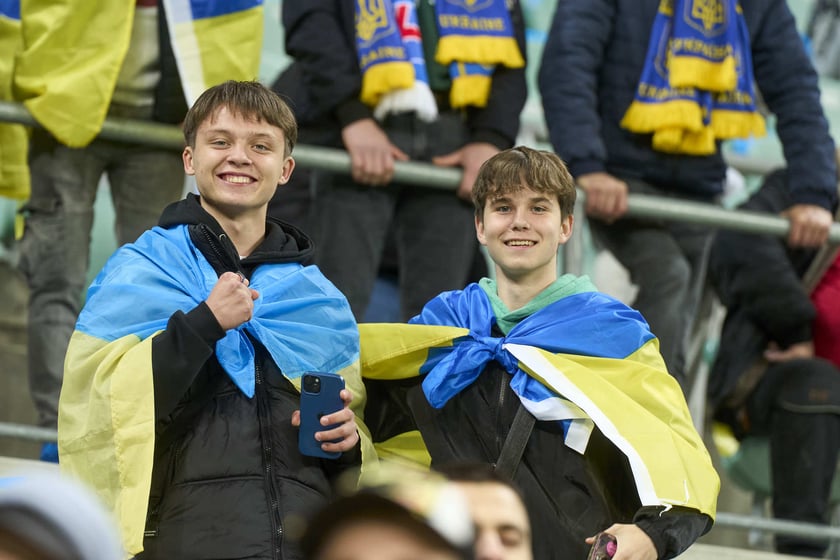 Ukraina - Islandia na Tarczyński Arenie - zdjęcia z meczu oraz kibiców