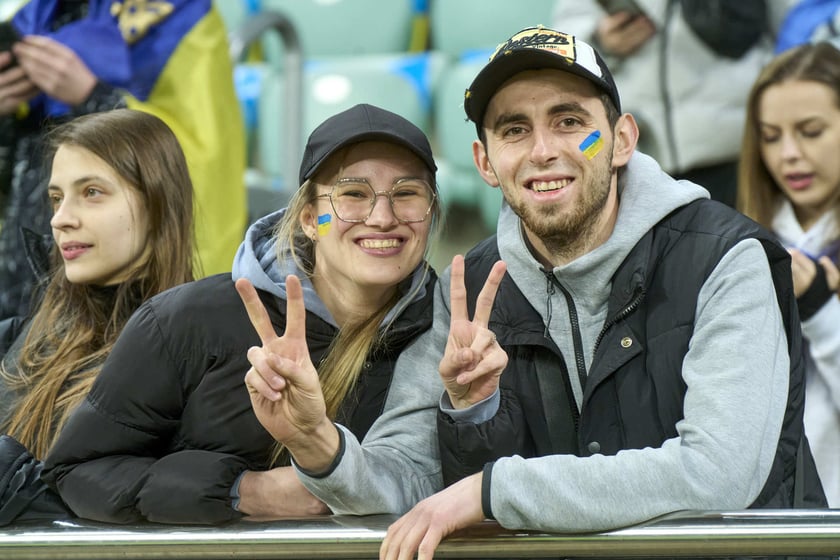 Ukraina - Islandia na Tarczyński Arenie - zdjęcia z meczu oraz kibiców