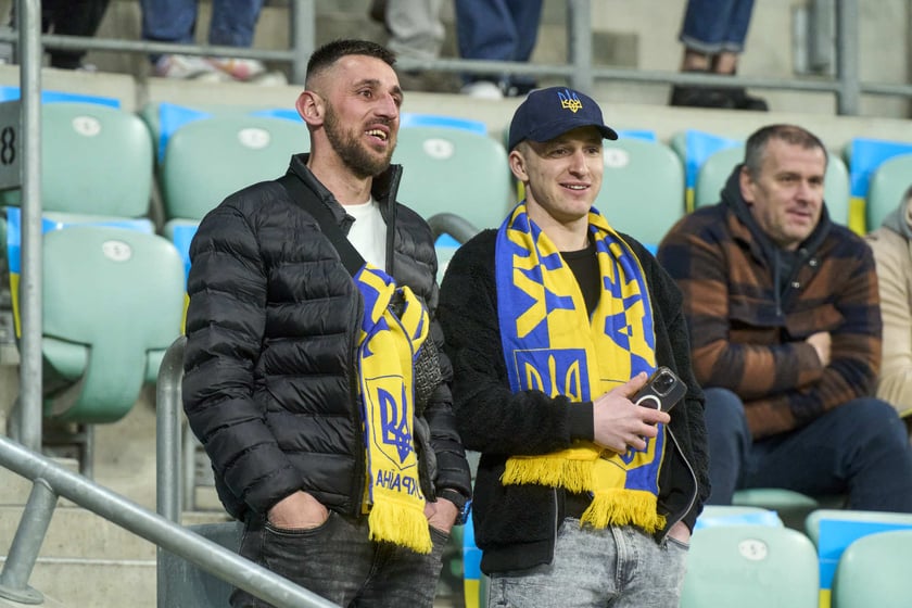 Ukraina - Islandia na Tarczyński Arenie - zdjęcia z meczu oraz kibiców