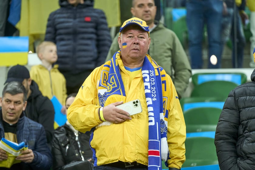 Ukraina - Islandia na Tarczyński Arenie - zdjęcia z meczu oraz kibiców