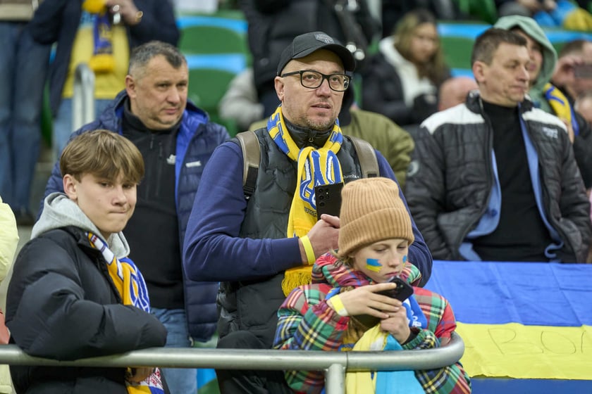 Ukraina - Islandia na Tarczyński Arenie - zdjęcia z meczu oraz kibiców