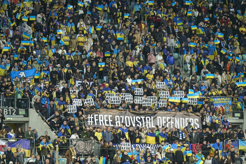 Ukraina - Islandia na Tarczyński Arenie - zdjęcia z meczu oraz kibiców