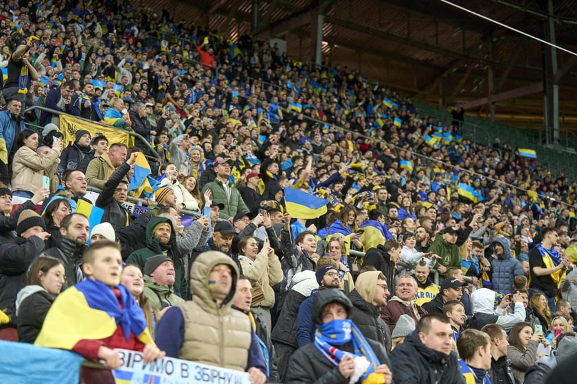 Ukraina - Islandia na Tarczyński Arenie - zdjęcia z meczu oraz kibiców