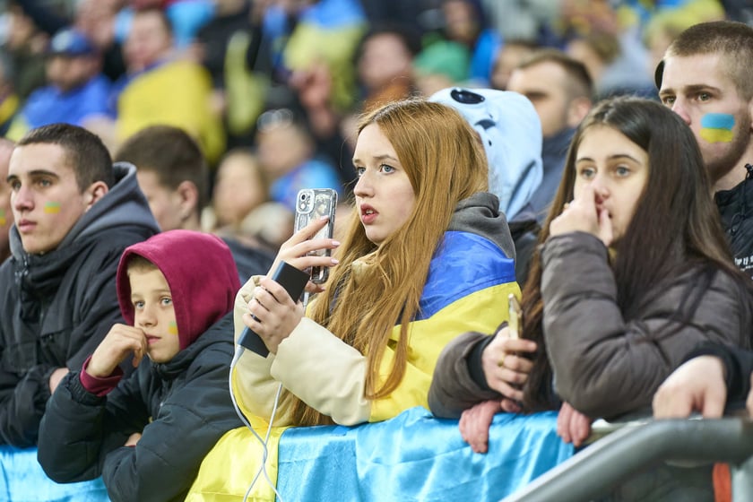 Ukraina - Islandia na Tarczyński Arenie - zdjęcia z meczu oraz kibiców