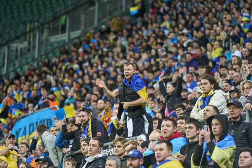 Ukraina - Islandia na Tarczyński Arenie - zdjęcia z meczu oraz kibiców