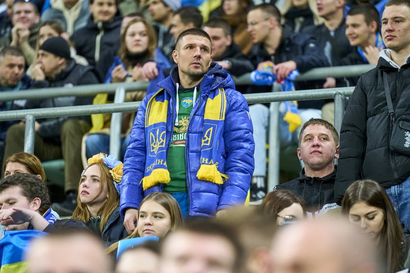 Ukraina - Islandia na Tarczyński Arenie - zdjęcia z meczu oraz kibiców