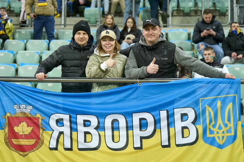 Ukraina - Islandia na Tarczyński Arenie - zdjęcia z meczu oraz kibiców