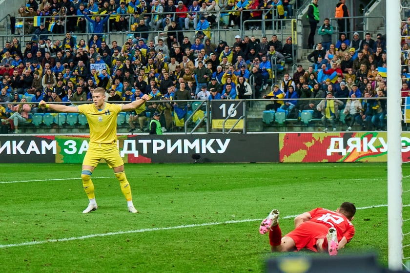 Ukraina - Islandia na Tarczyński Arenie - zdjęcia z meczu oraz kibiców