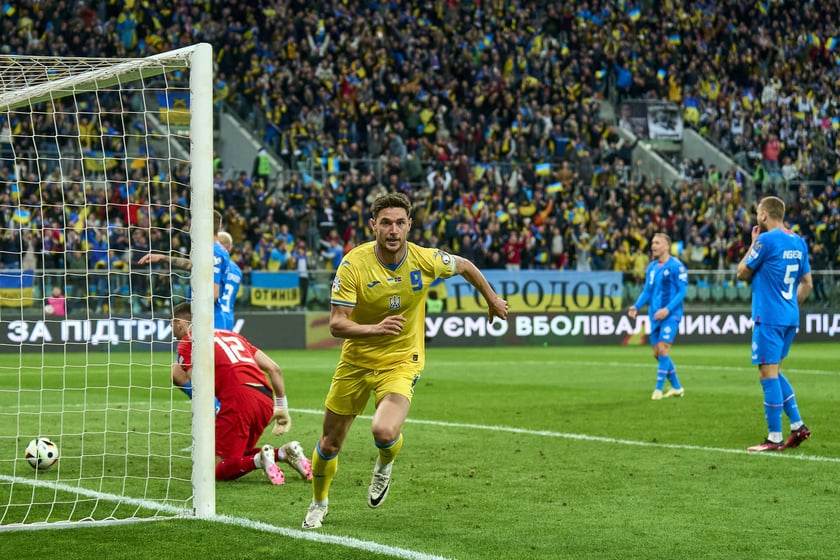 Ukraina - Islandia na Tarczyński Arenie - zdjęcia z meczu oraz kibiców