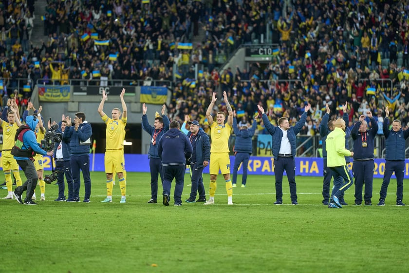 Ukraina - Islandia na Tarczyński Arenie - zdjęcia z meczu oraz kibiców