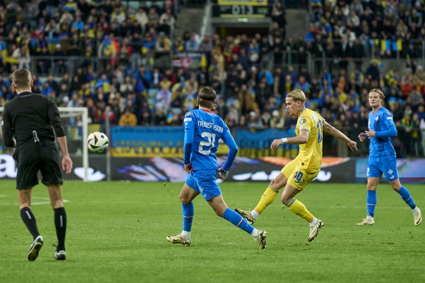 Ukraina - Islandia na Tarczyński Arenie - zdjęcia z meczu oraz kibiców