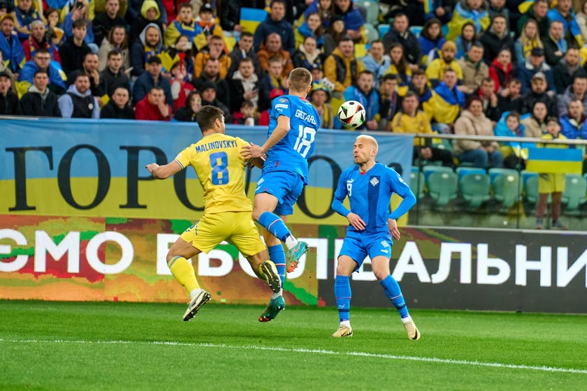 Ukraina - Islandia na Tarczyński Arenie - zdjęcia z meczu oraz kibiców