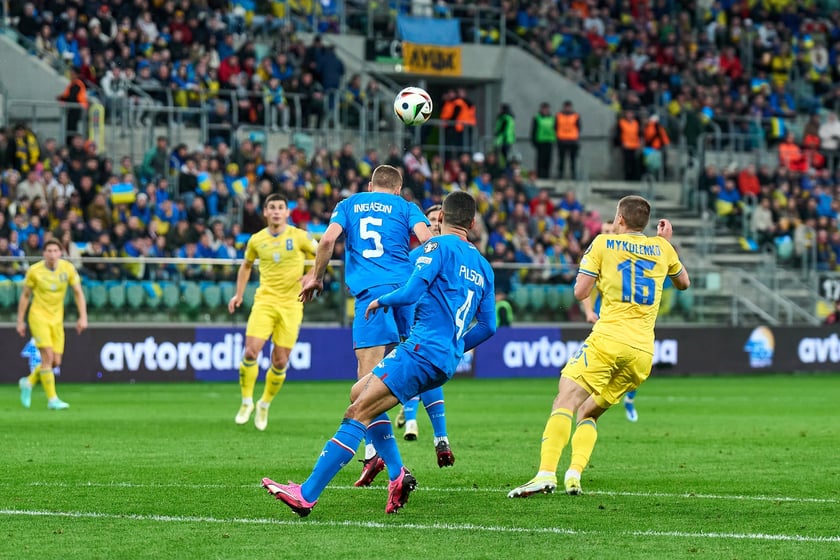 Ukraina - Islandia na Tarczyński Arenie - zdjęcia z meczu oraz kibiców
