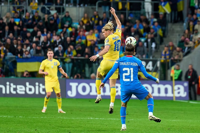 Ukraina - Islandia na Tarczyński Arenie - zdjęcia z meczu oraz kibiców