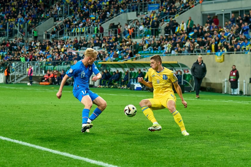 Ukraina - Islandia na Tarczyński Arenie - zdjęcia z meczu oraz kibiców