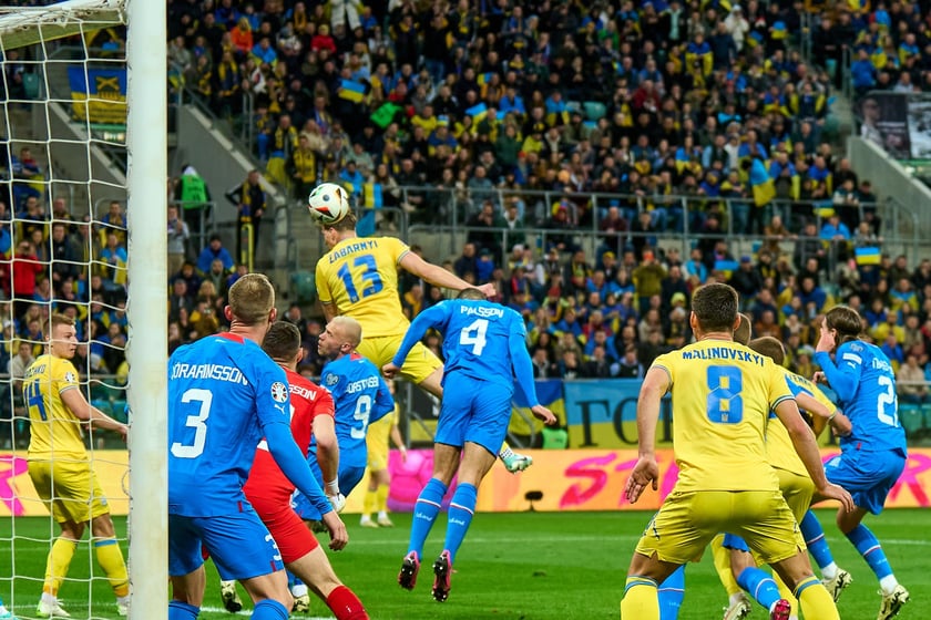 Ukraina - Islandia na Tarczyński Arenie - zdjęcia z meczu oraz kibiców