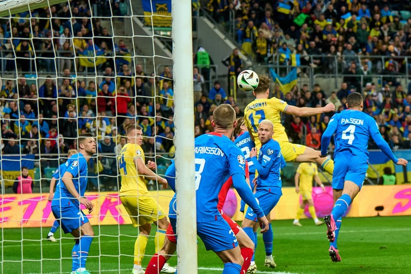 Ukraina - Islandia na Tarczyński Arenie - zdjęcia z meczu oraz kibiców