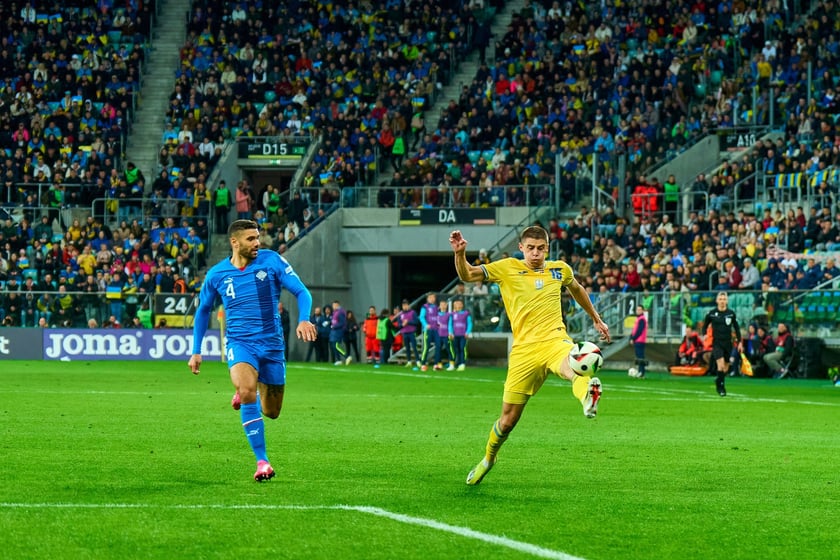 Ukraina - Islandia na Tarczyński Arenie - zdjęcia z meczu oraz kibiców