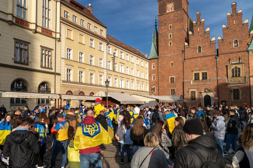 Ukraina - Islandia na Tarczyński Arenie - zdjęcia z meczu oraz kibiców