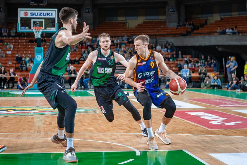 Śląsk Wrocław - Stal Ostrów Wielkopolski, 1 kwietnia 2024, Hala Stulecia