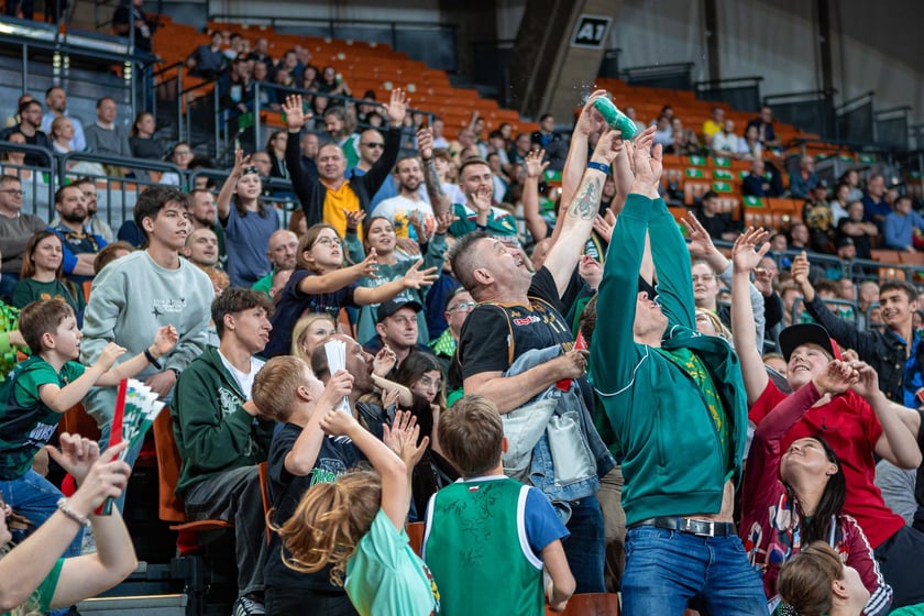 Śląsk Wrocław - Stal Ostrów Wielkopolski, 1 kwietnia 2024, Hala Stulecia