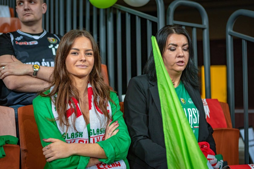 Śląsk Wrocław - Stal Ostrów Wielkopolski, 1 kwietnia 2024, Hala Stulecia