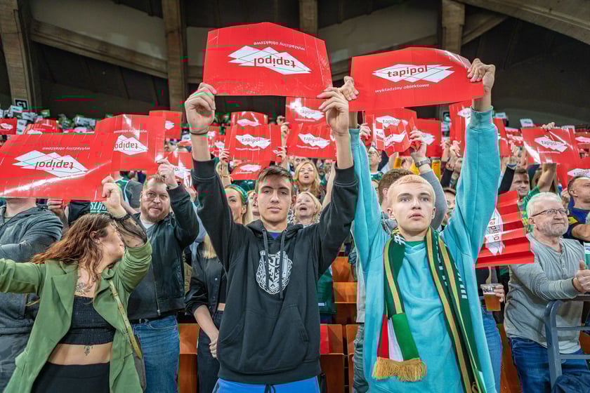 Śląsk Wrocław - Stal Ostrów Wielkopolski, 1 kwietnia 2024, Hala Stulecia