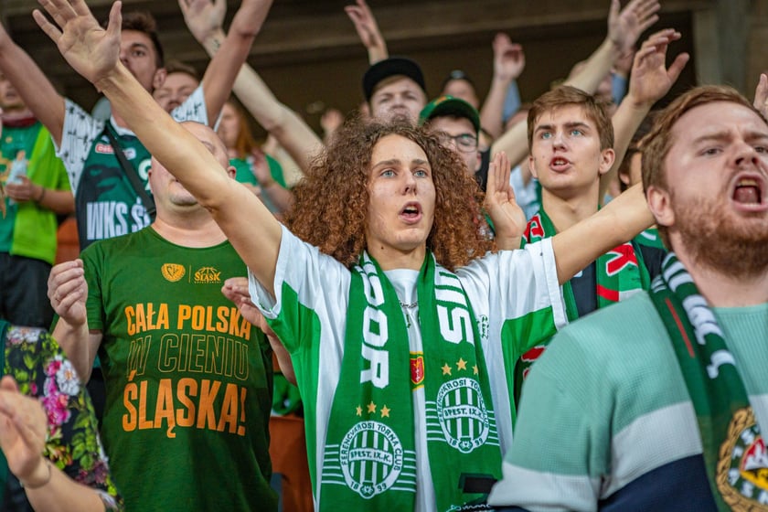 Śląsk Wrocław - Stal Ostrów Wielkopolski, 1 kwietnia 2024, Hala Stulecia